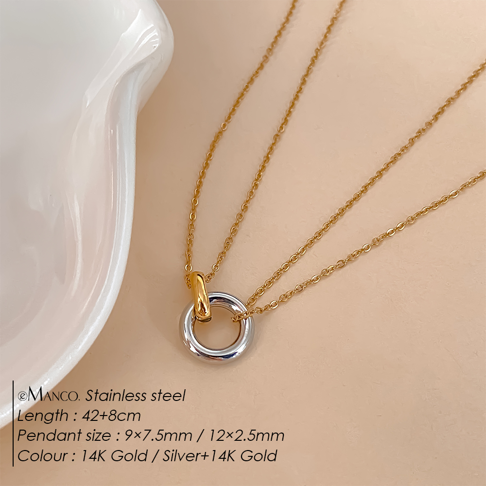 EManco 316L Inox 2 Màu Mặt Dây - đánh giá và giá Birth Flower Necklace